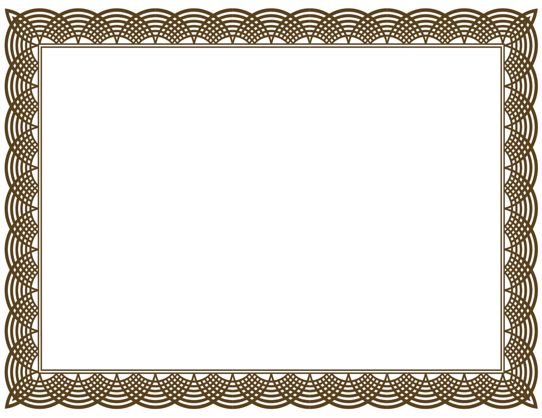 Border Template Free Download