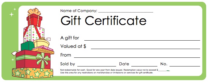 Download Gift Certificate Template Download | PNG & GIF BASE