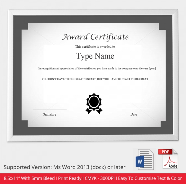 Free-Award-company-certificate-templates
