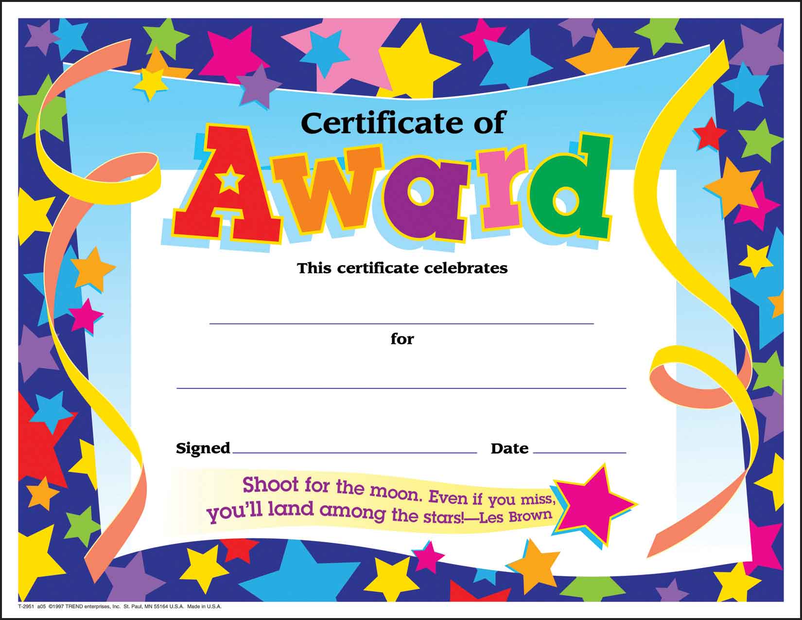 award certificate templates for kids - Beyti In Free Printable Certificate Templates For Kids