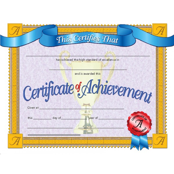 Certificate-of-Acheivement