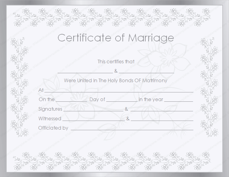 Silver-Certificate-of-Merriage-free-printable-silver-award-certificate-template