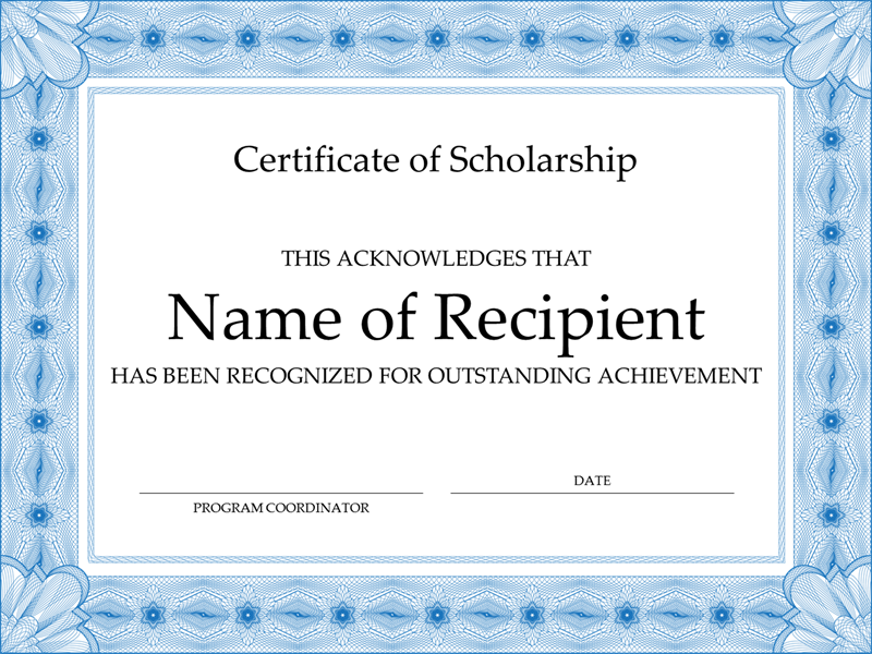 name-pdf-printable-blue-border-certificate-template