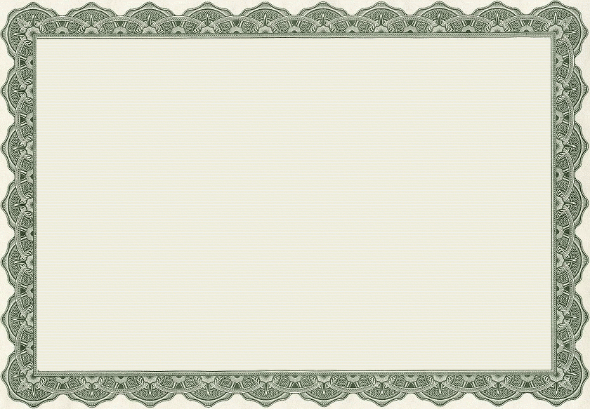 printable borders for certificates