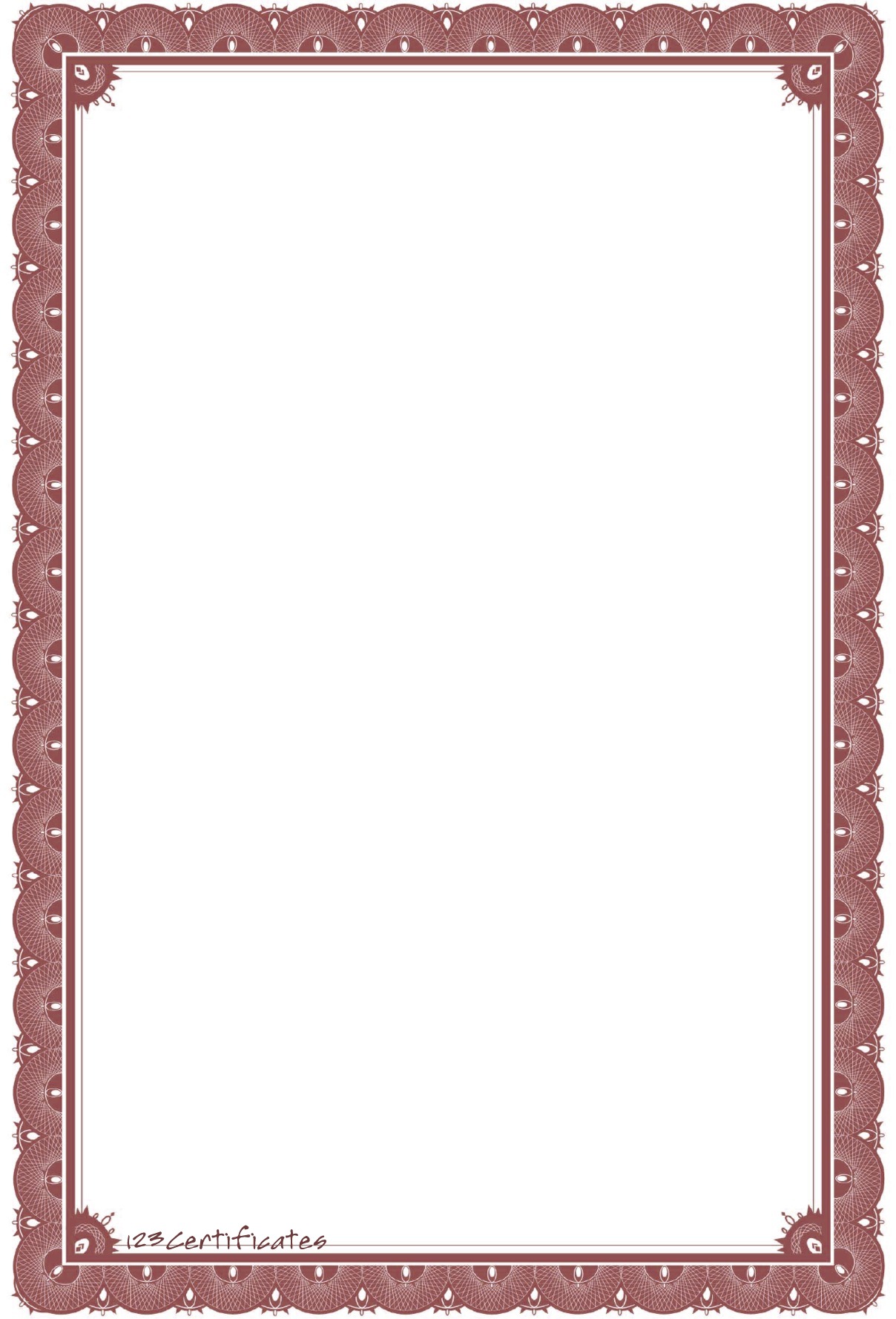 simple border templates for word