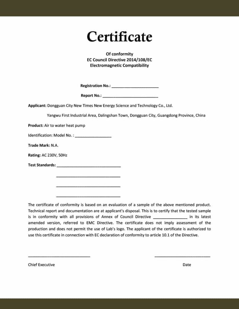 certificate-of-conformance