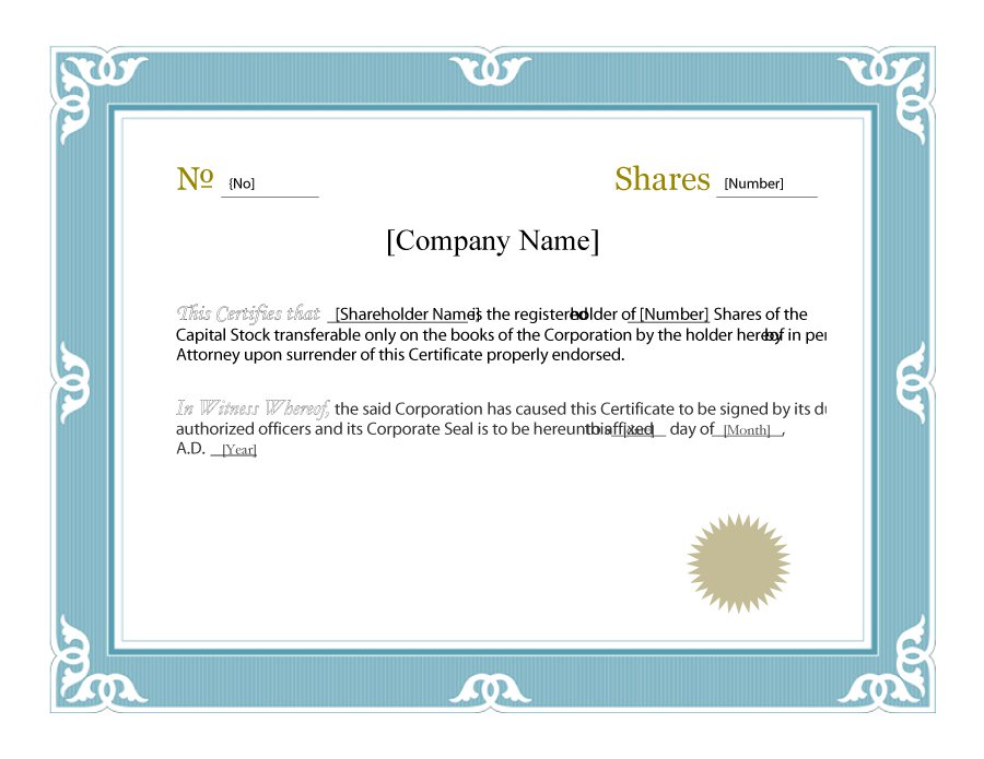printable-certificate-of-deposit-template-lightblue
