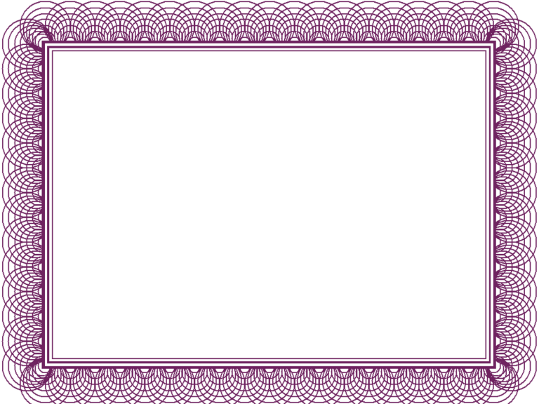 Certificate-templates-blank-pink-purple 