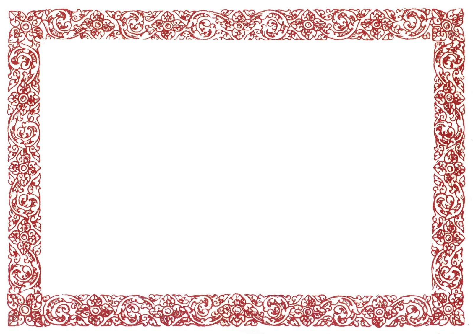 Blank Border Templates With Certificate Borders Templates Template 