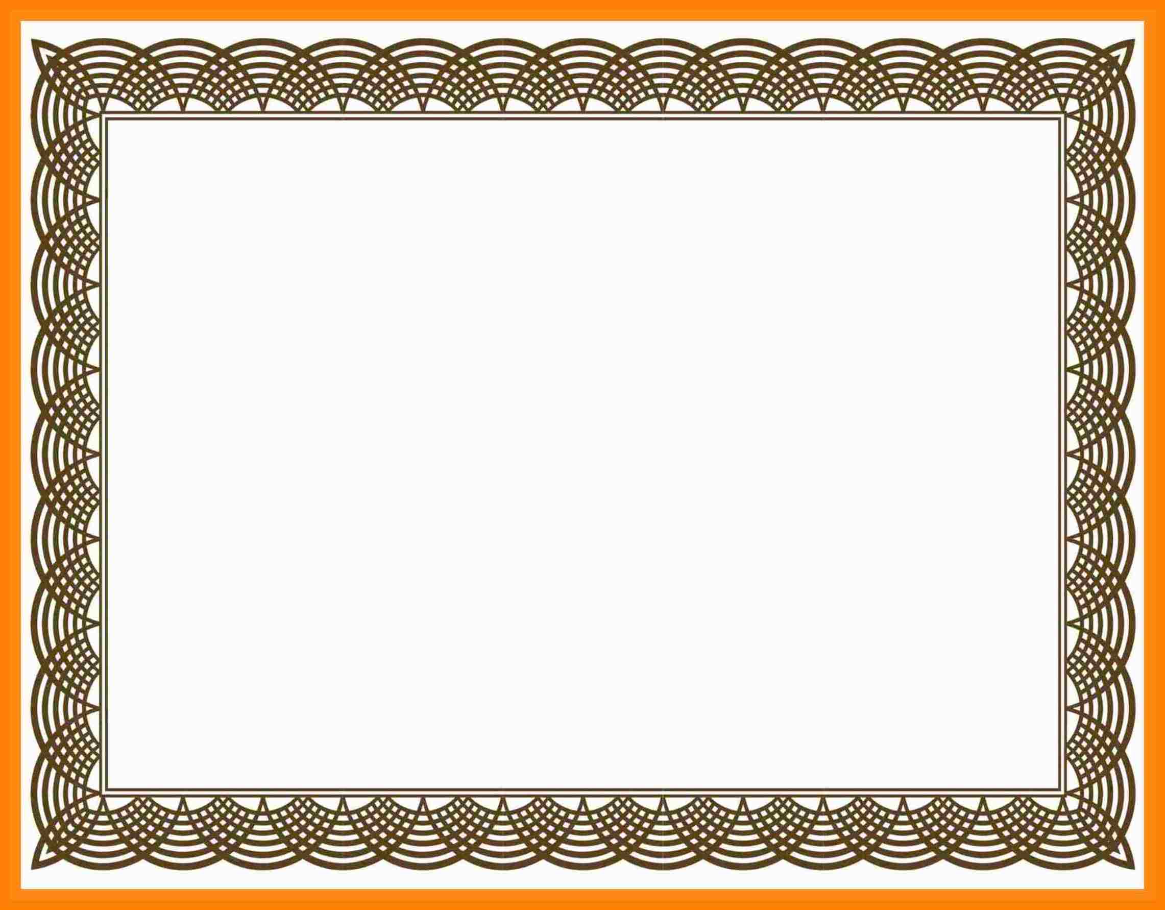 downloadable free borders for word document templates